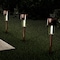 Pure Garden 12.2 Stainless Steel Outdoor Solar Path Lights, Bronze, 12PK 50-LG1069 - alternate 1